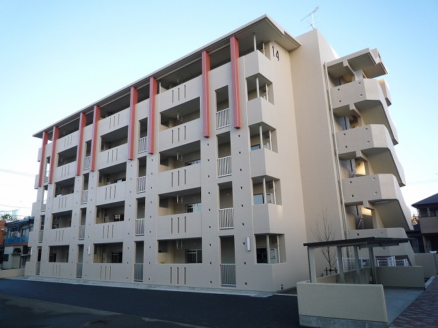 真砂本町住宅14号棟新築本体工事